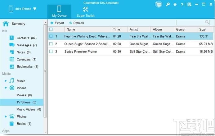 Coolmuster iOS Assistant下载,iOS管理软件,应用软件,手机工具,设备管理
